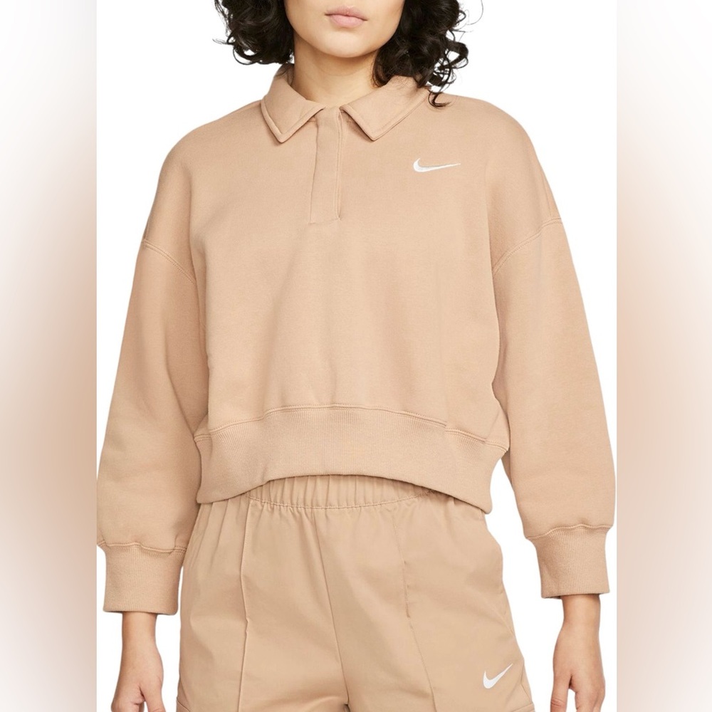 Nike Beige Sweatshirt Size:M